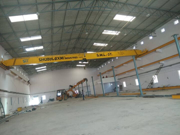 Single Girder EOT Cranes | Shubhlaxmi Cranotech LLP : Cranes ...